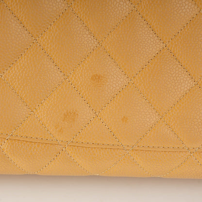 Chanel Caviar Quilted Grand Shopping Tote GST Beige 7 of 11