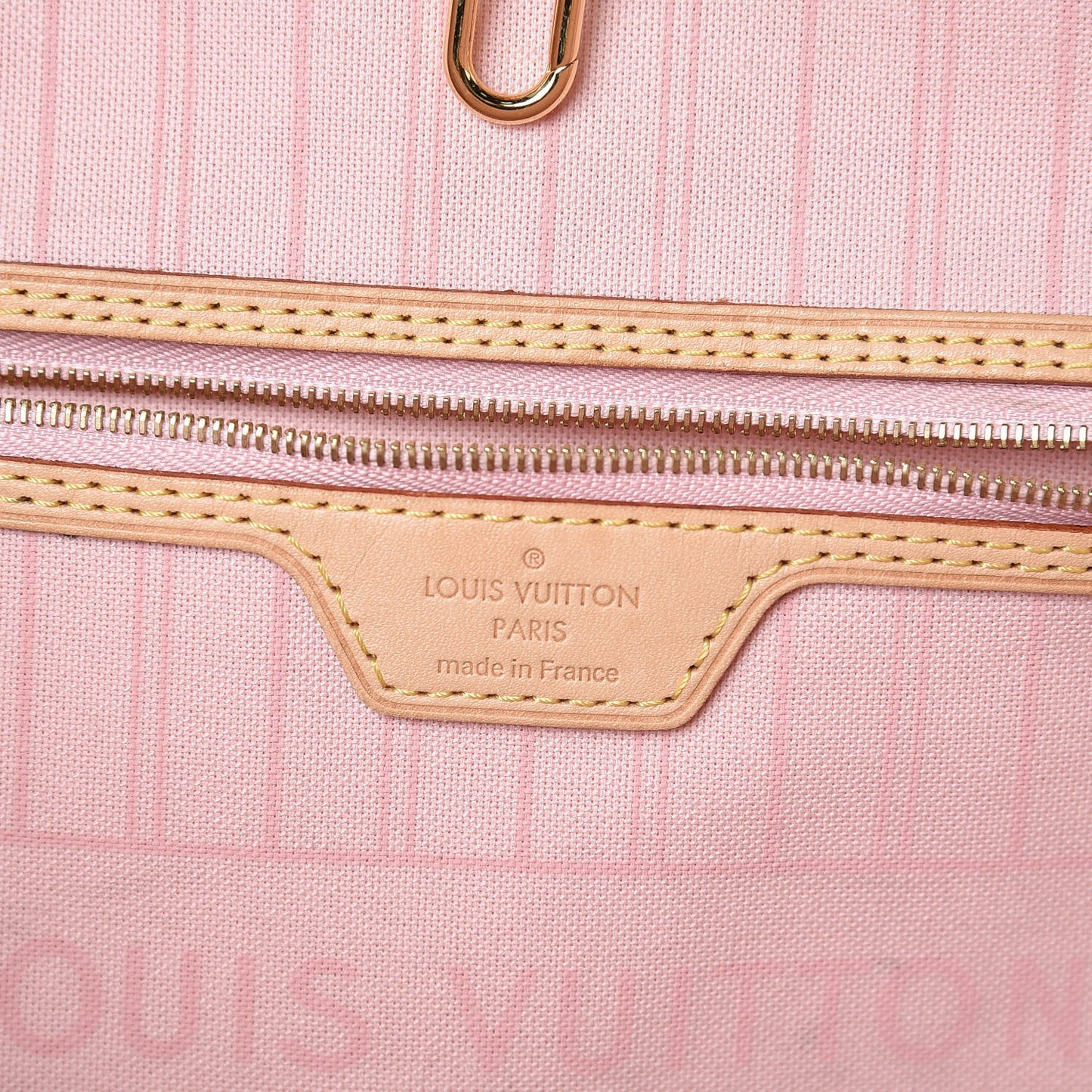 Damier Azur Neo Neverfull MM Rose Ballerine