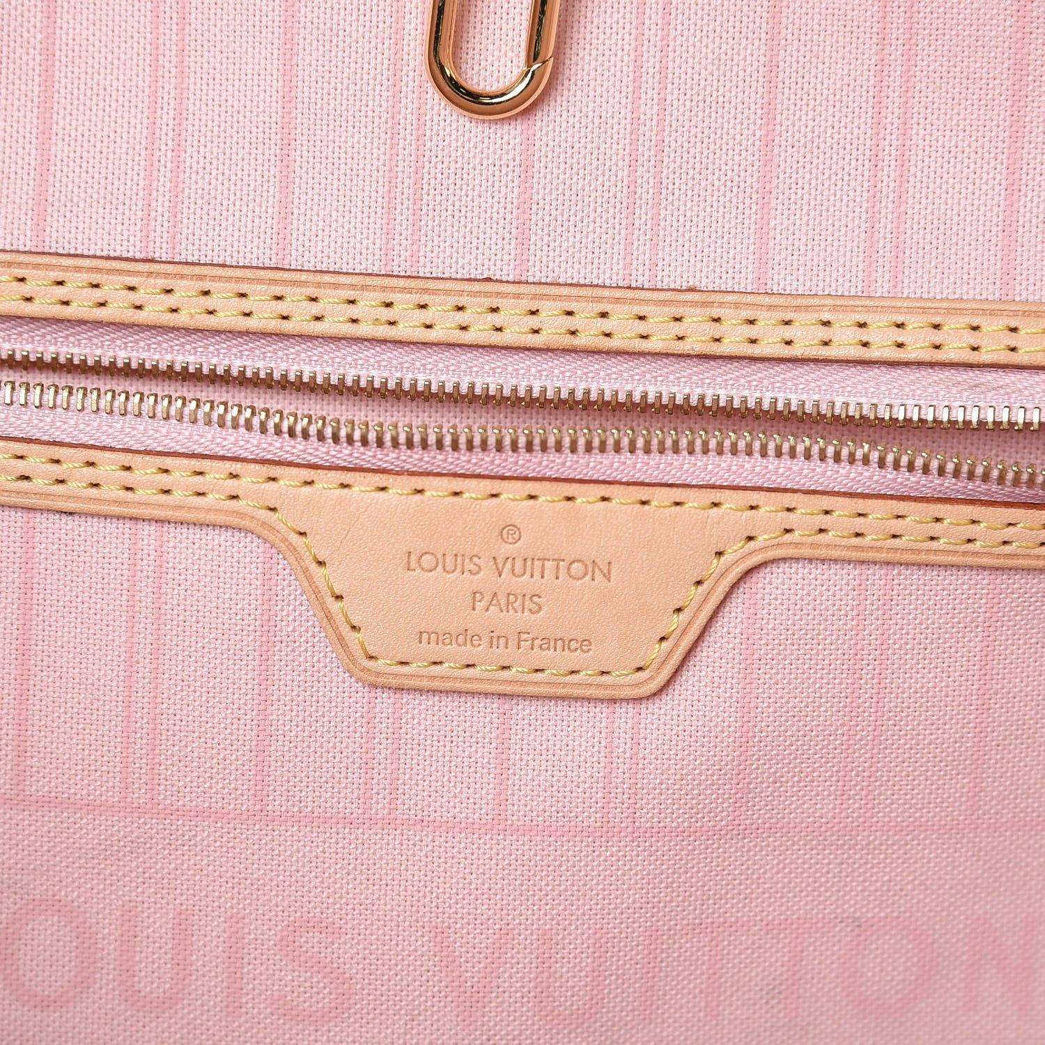 Louis Vuitton Damier Azur Neo Neverfull MM Rose Ballerine 6 of 12