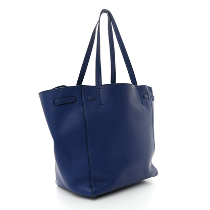 Celine Soft Grained Calfskin Small Belt Cabas Phantom Deep Blue 3 of 16