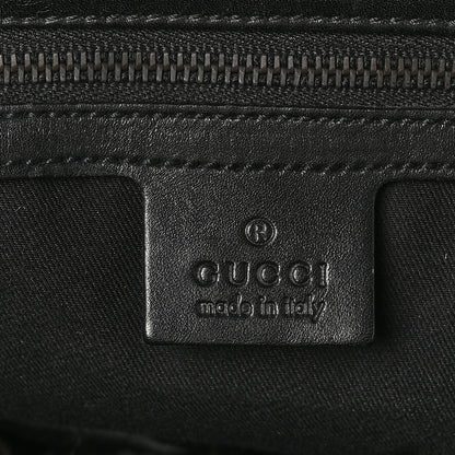 Gucci Monogram Horsebit Web Flap Bag Brown Purple 6 of 12