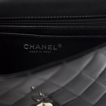 Chanel Patent Calfskin Quilted Mini Rectangular Flap Black 8 of 12