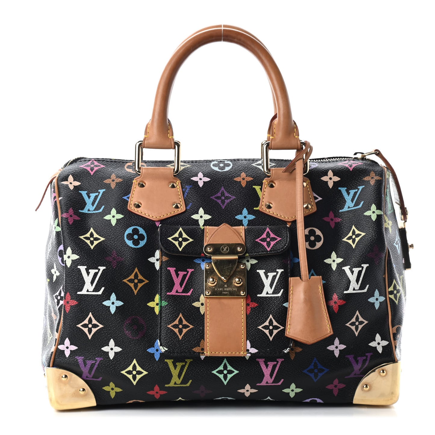 Monogram Multicolor Speedy 30 Black