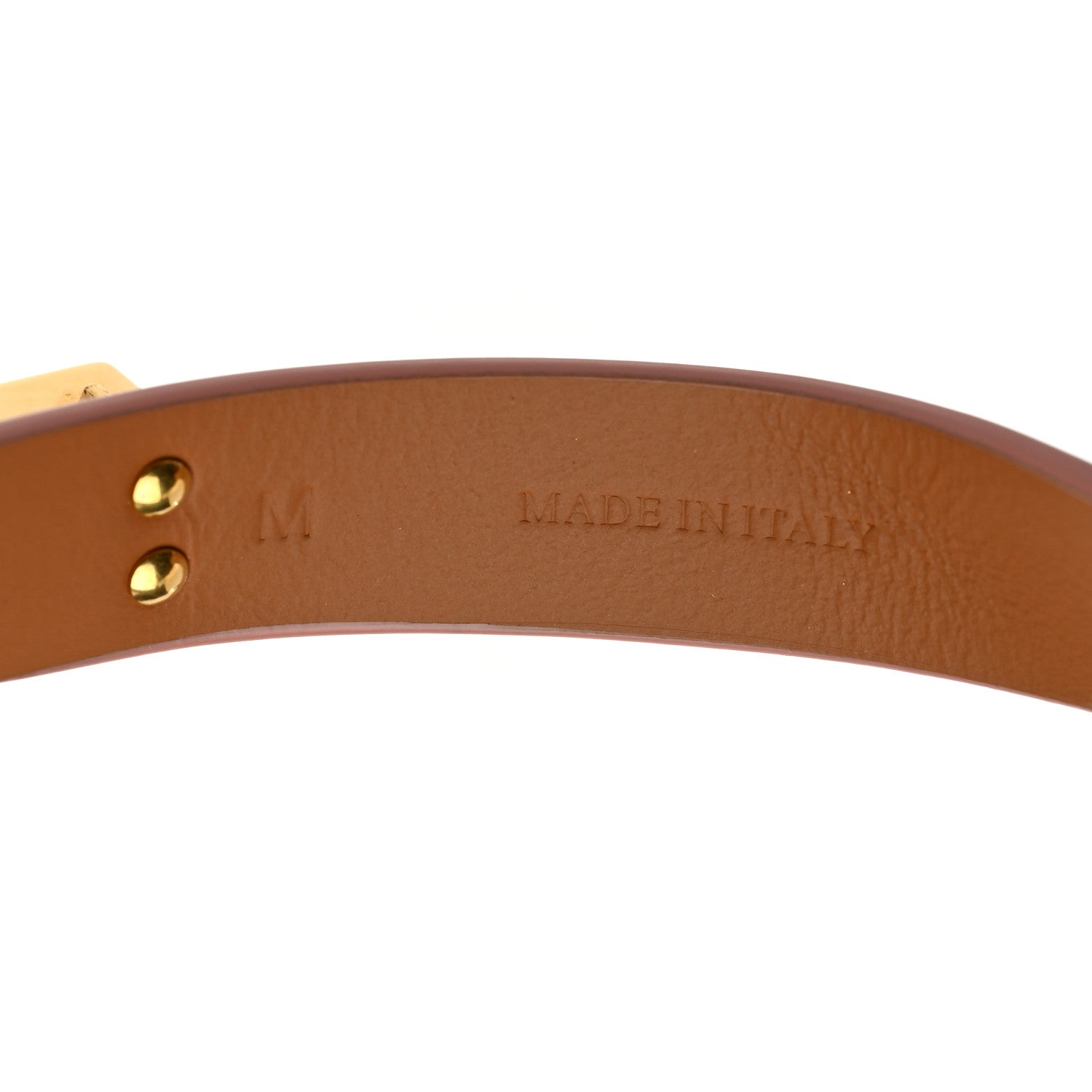 Christian Dior Calfskin 30 Montaigne Double Bracelet M Pink 5 of 5
