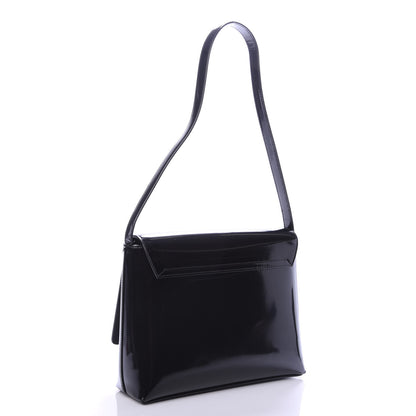 Saint Laurent Patent Le 90 Shoulder Bag Black 3 of 9