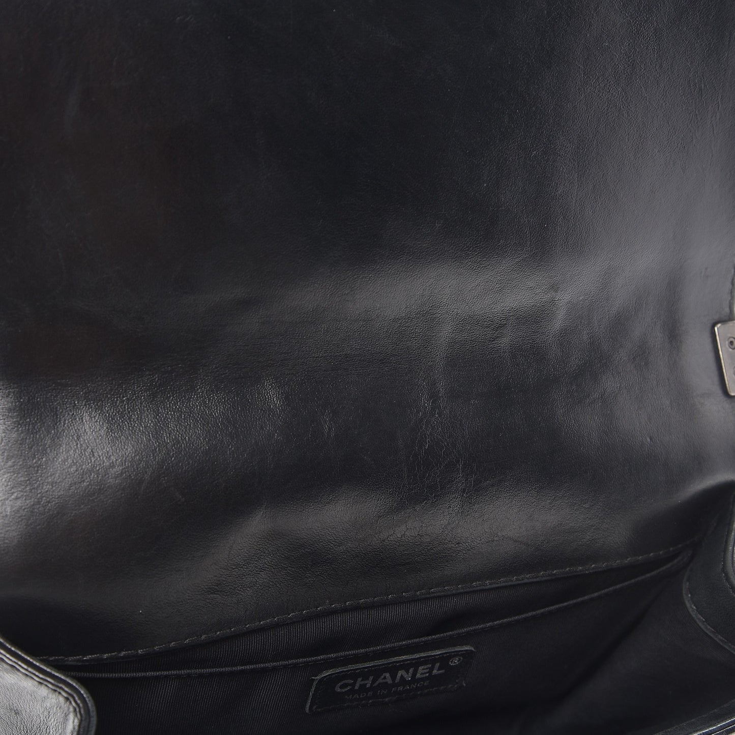 Lambskin Medium Celtic Boy Flap Black