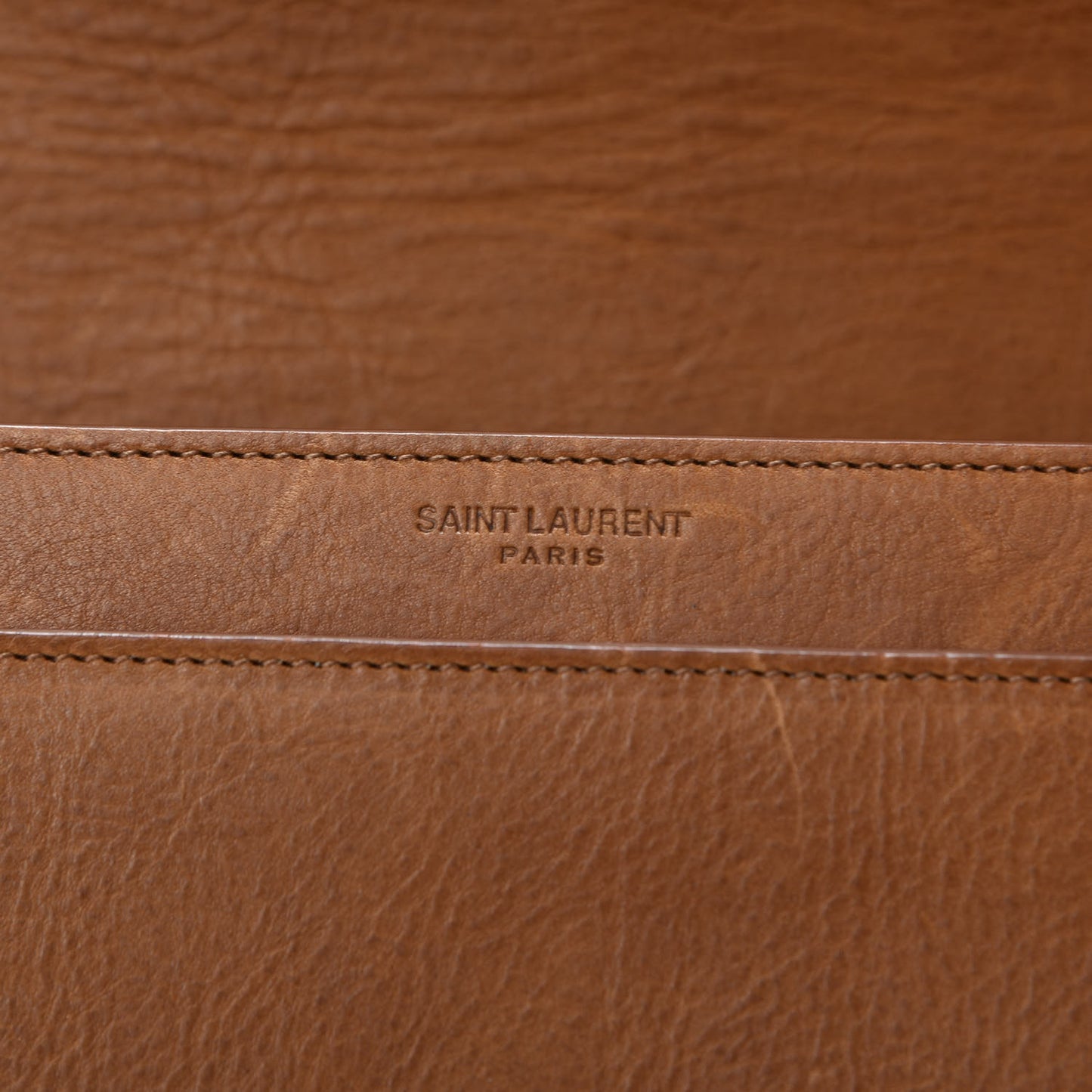 Calfskin Large Monogram Sunset Tan