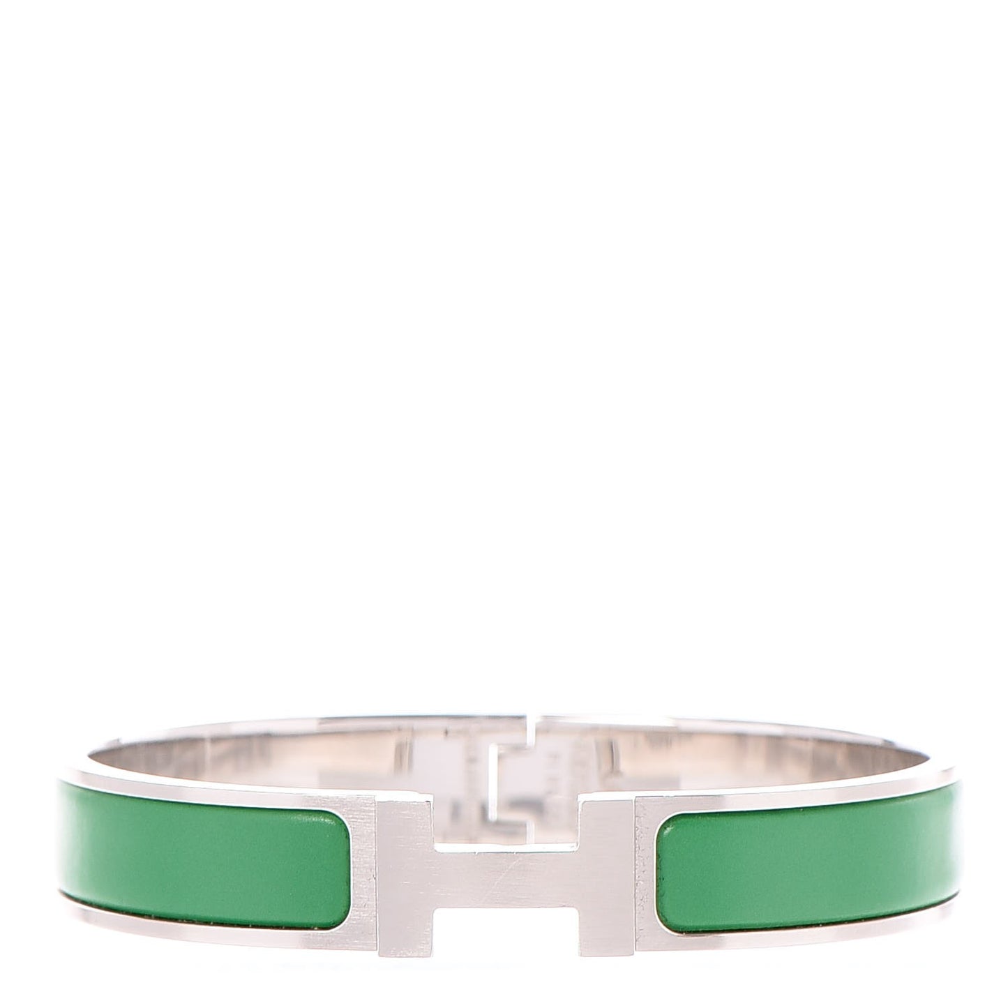 Matte Enamel Narrow Clic Clac HH Bracelet GM Bambou