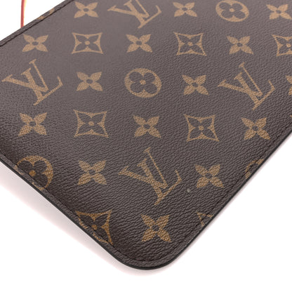 Louis Vuitton Monogram Neverfull MM GM Pochette 8 of 9