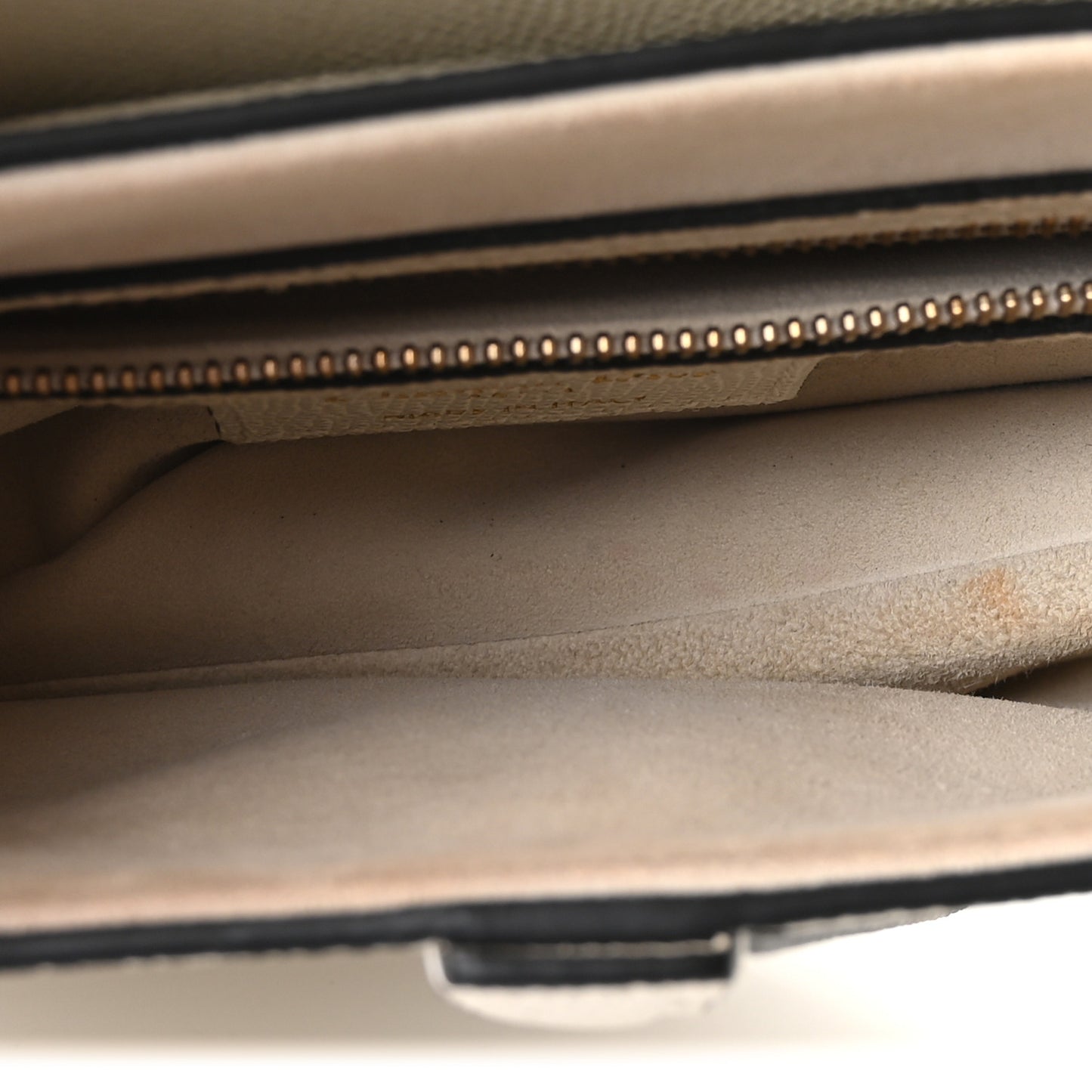 Grained Calfskin Saddle Bag With Strap Latte