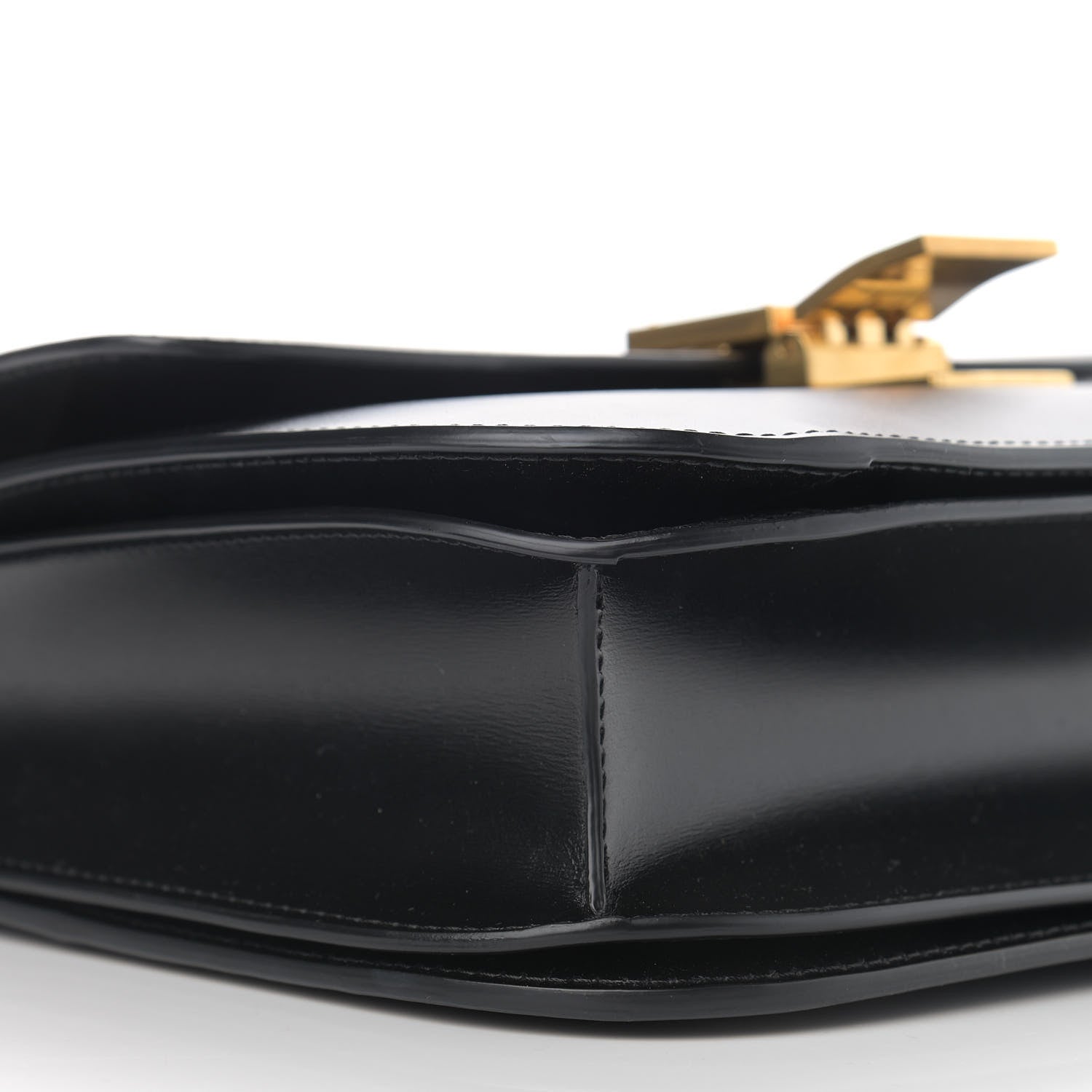 Celine Box Calfskin Medium Classic Box Flap Bag Black 10 of 13