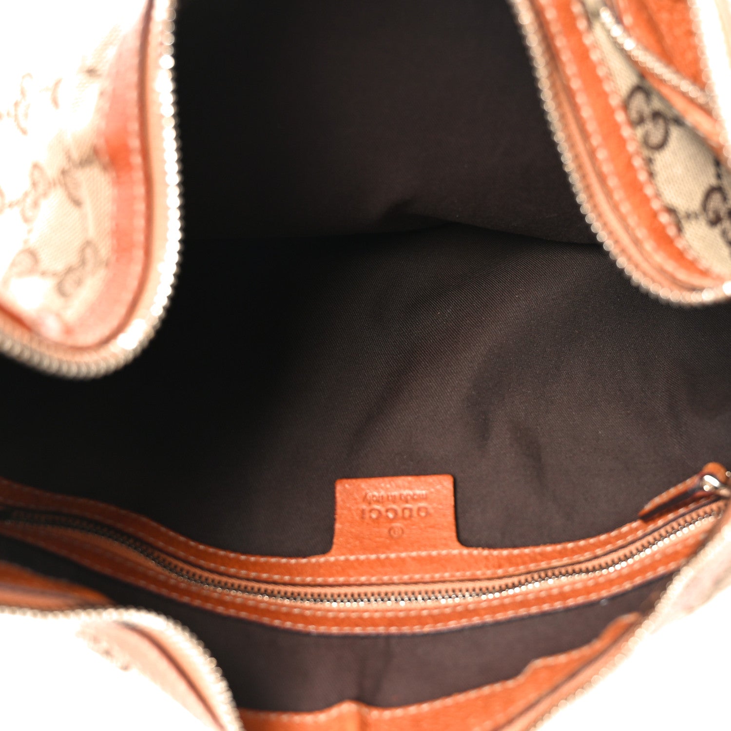 Gucci Monogram Glam Hobo Tan 5 of 10