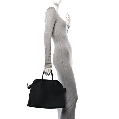 The Row Matte Grained Calfskin Soft Margaux 15 Black 2 of 10