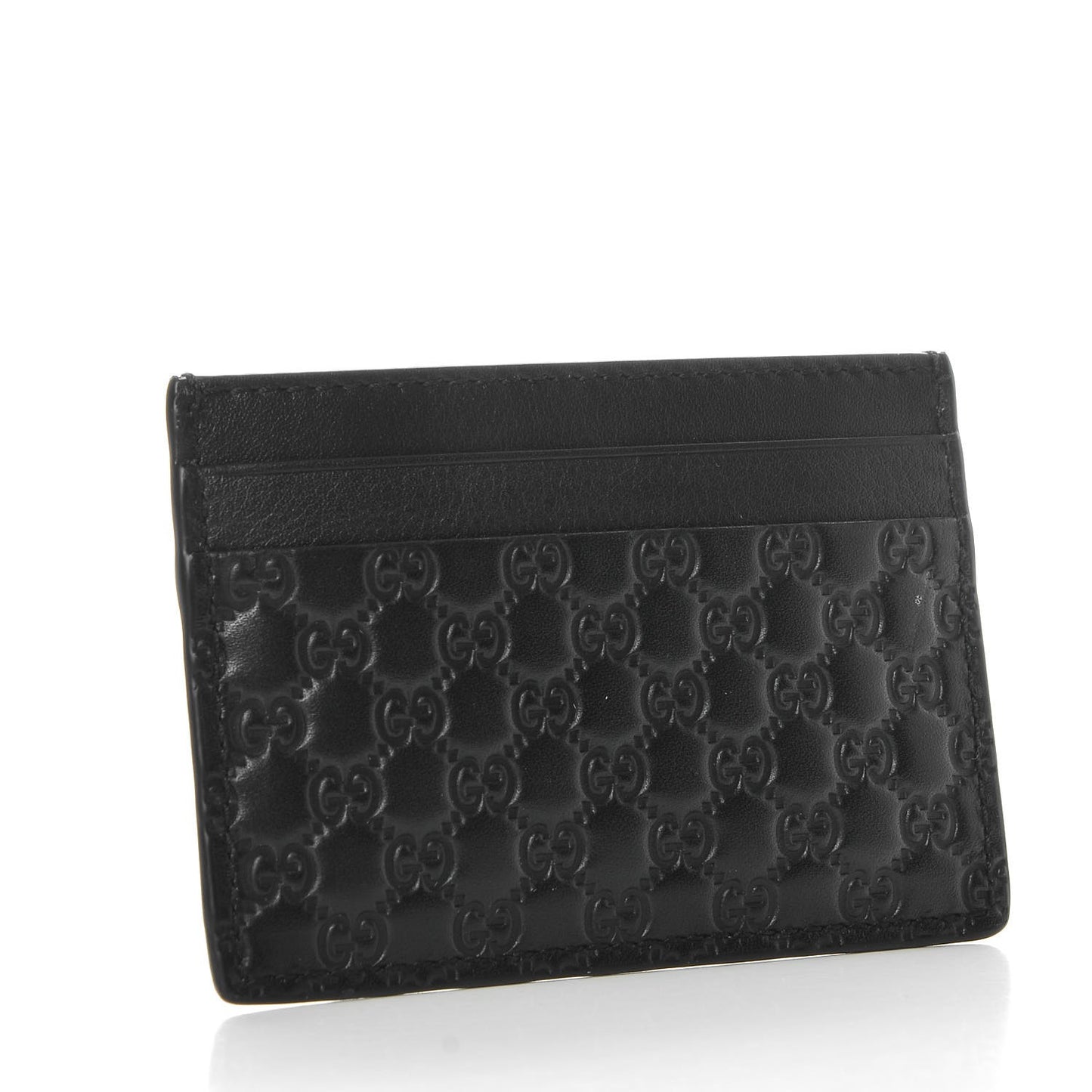 Microguccissima Card Holder Black