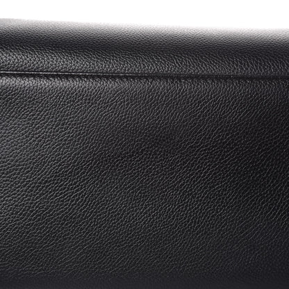 Chanel Calfskin Cerf Executive Shopper Tote Black 10 of 15