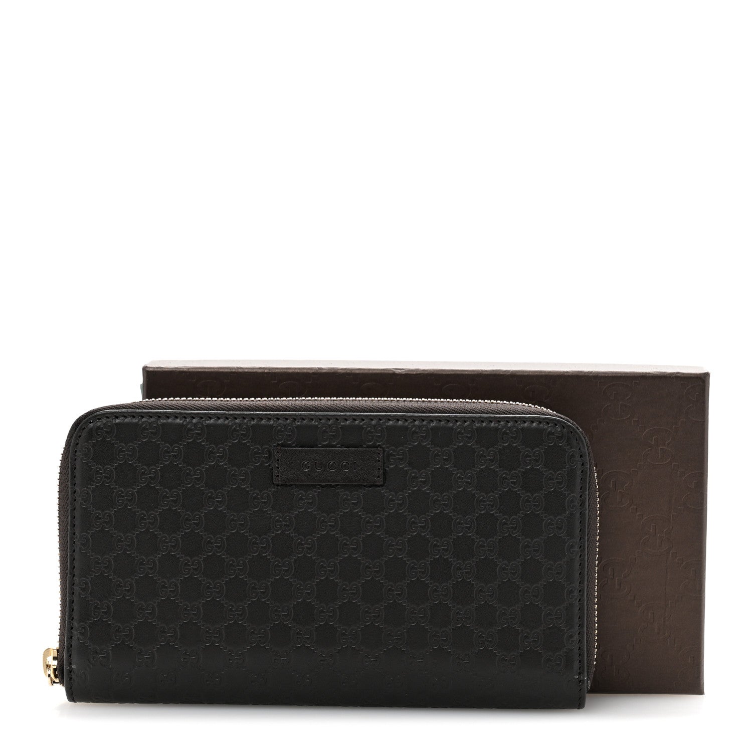 Gucci Microguccissima Zip Around Wallet Testa di Moro 9 of 9