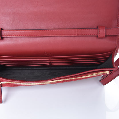 Gucci Microguccissima Crossbody Wallet Red 5 of 6