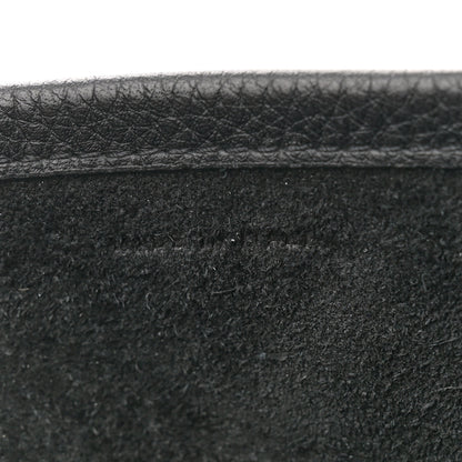 The Row Grained Calfskin Park Tote Three Black 8 of 11