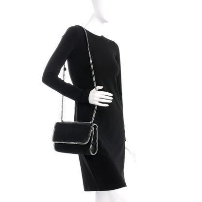 Stella McCartney Shaggy Deer Falabella Crossbody Bag Black 2 of 9