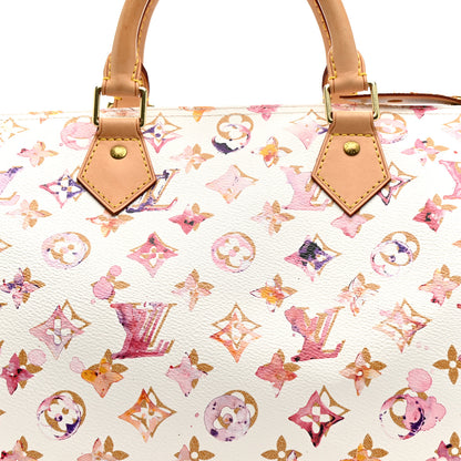 Louis Vuitton Watercolor Aquarelle Speedy 30 White 7 of 14