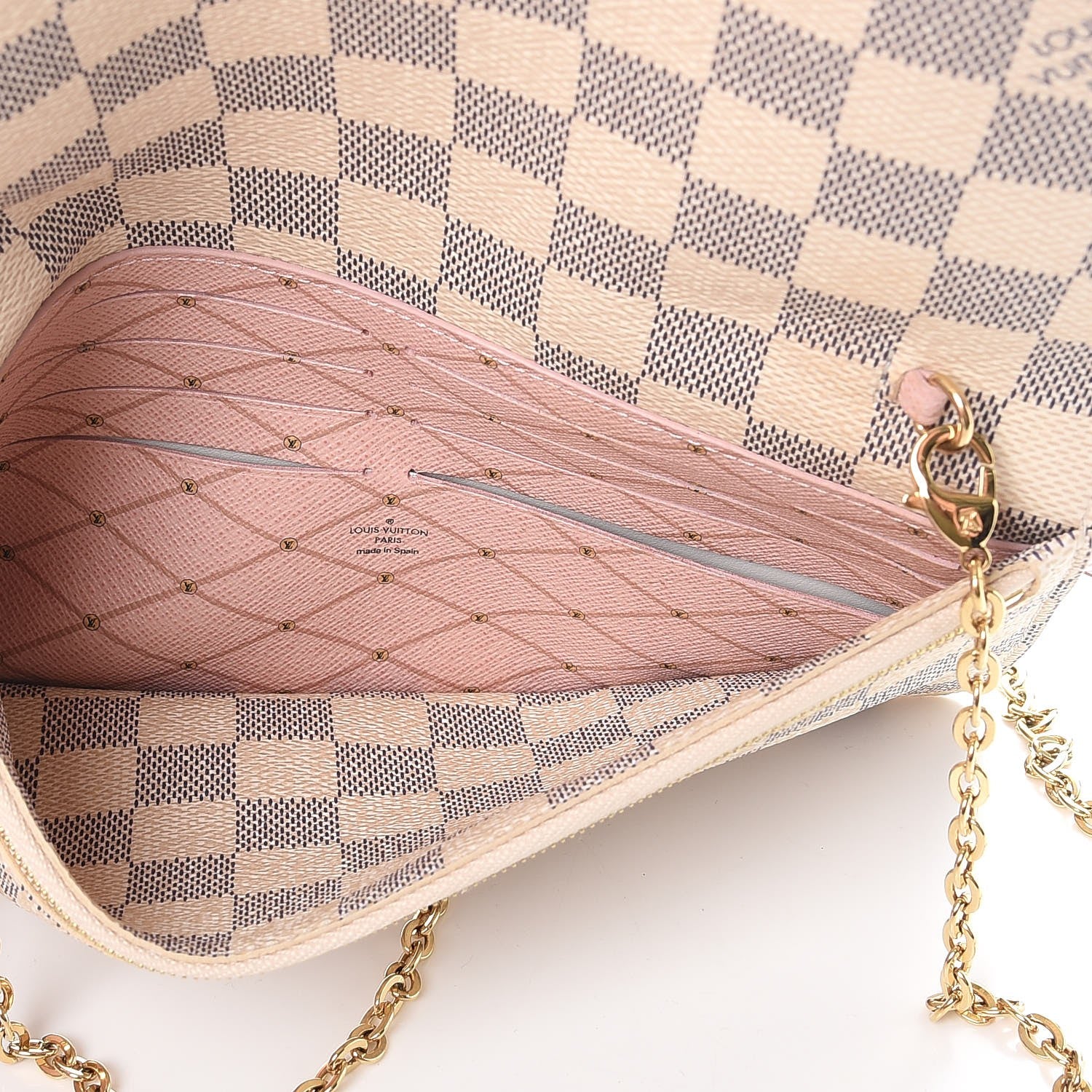 Louis Vuitton Damier Azur Summer Trunks Pochette Weekend 7 of 11
