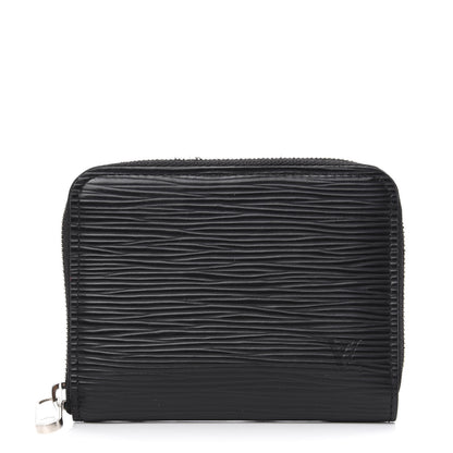 Louis Vuitton Epi Zippy Coin Purse Black 1 of 7