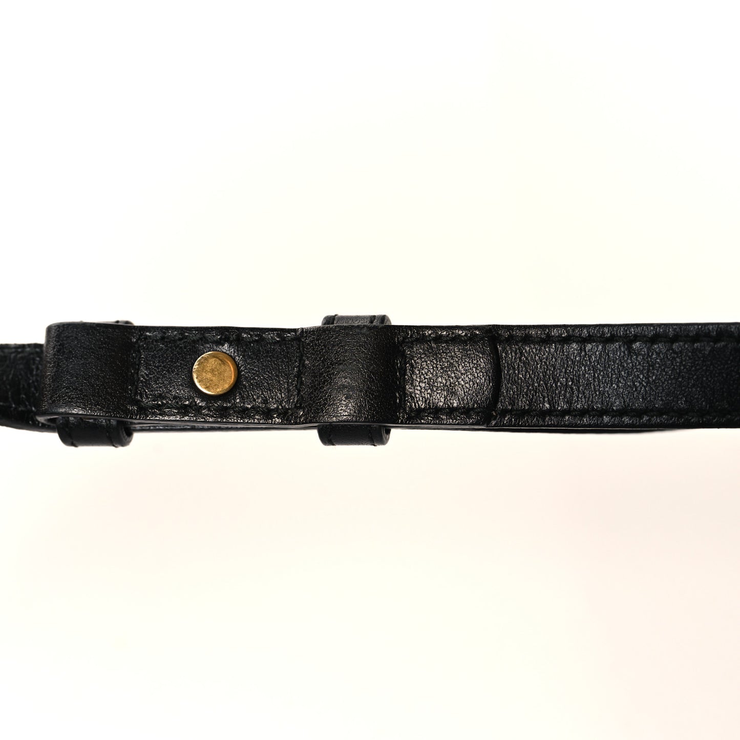 Calfskin Matelasse Small GG Marmont Chain Shoulder Bag Black