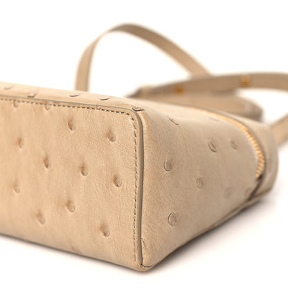 Loro Piana Ostrich L19 Extra Pocket Pouch Beige 9 of 9