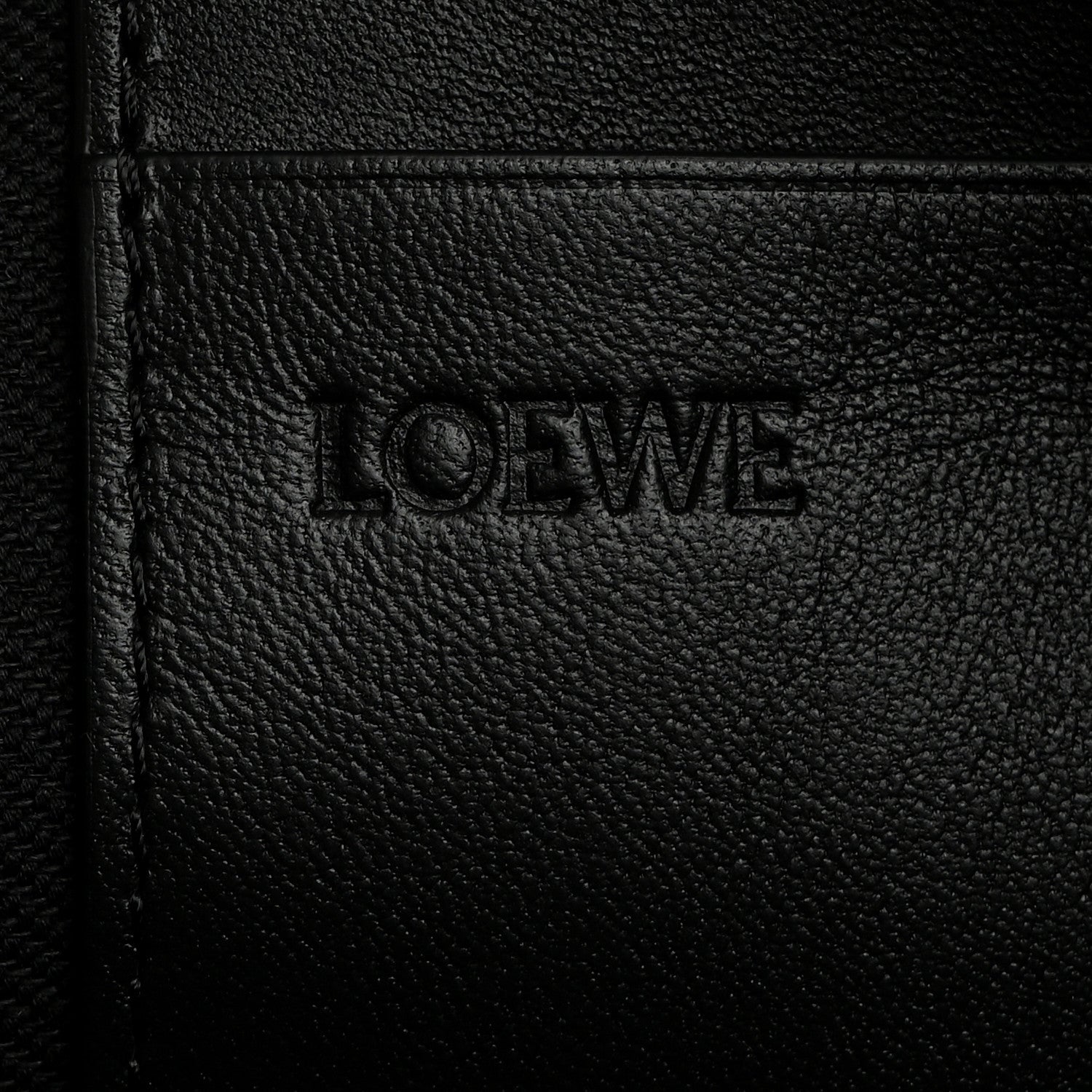 Loewe Shiny Nappa Calfskin Flamenco Knot Pouch Burgundy Emerald 6 of 7