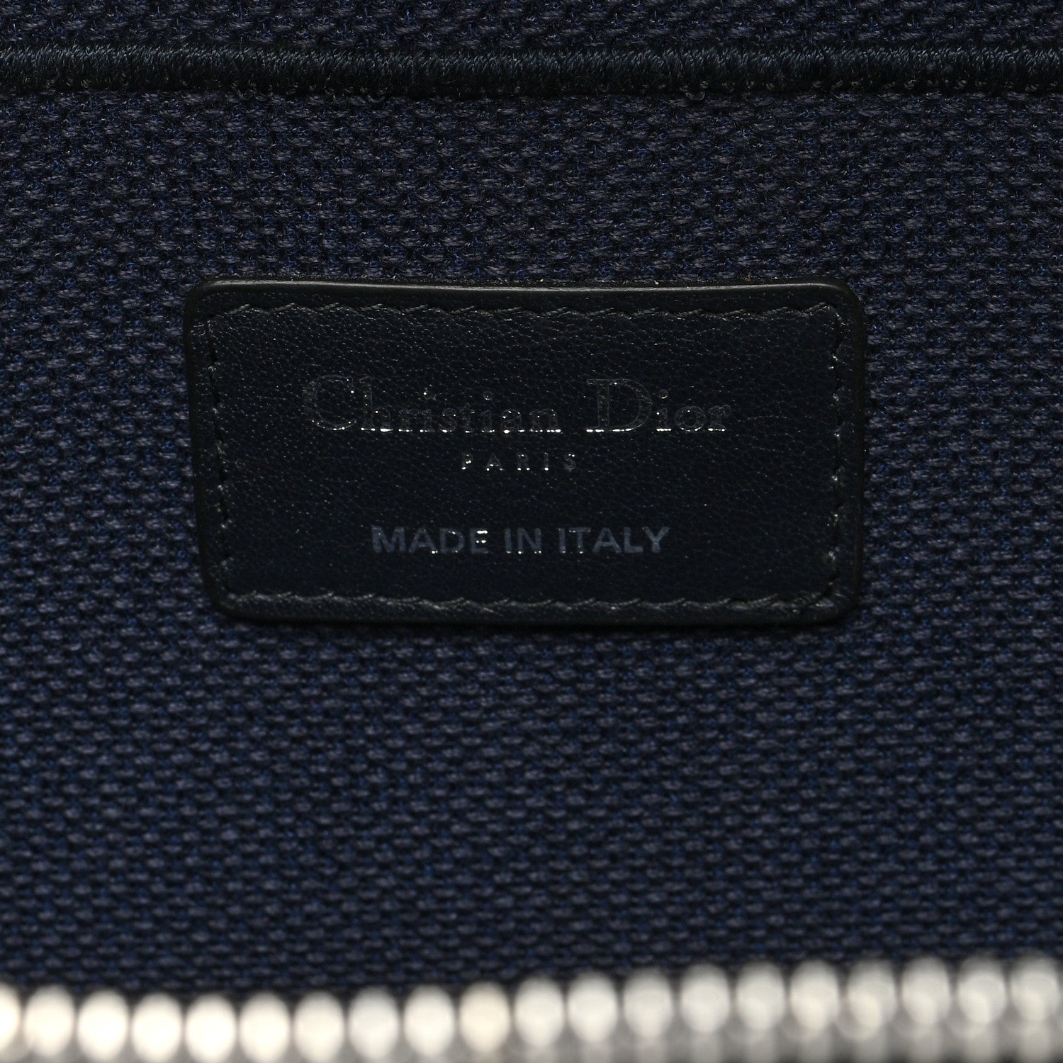 Christian Dior Oblique Diortravel Vanity Case Blue 6 of 6