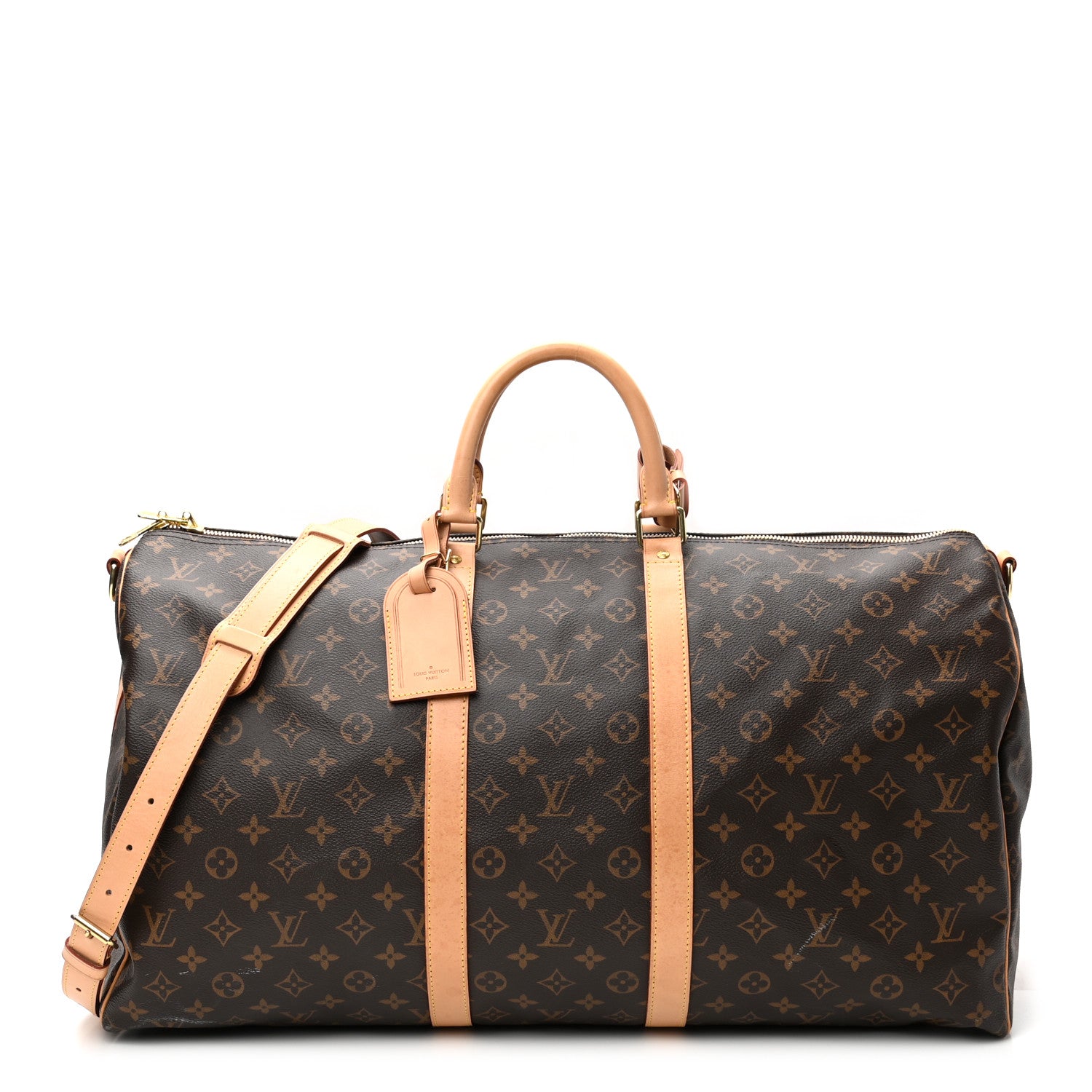 Louis Vuitton Monogram Keepall Bandouliere 55 1 of 12