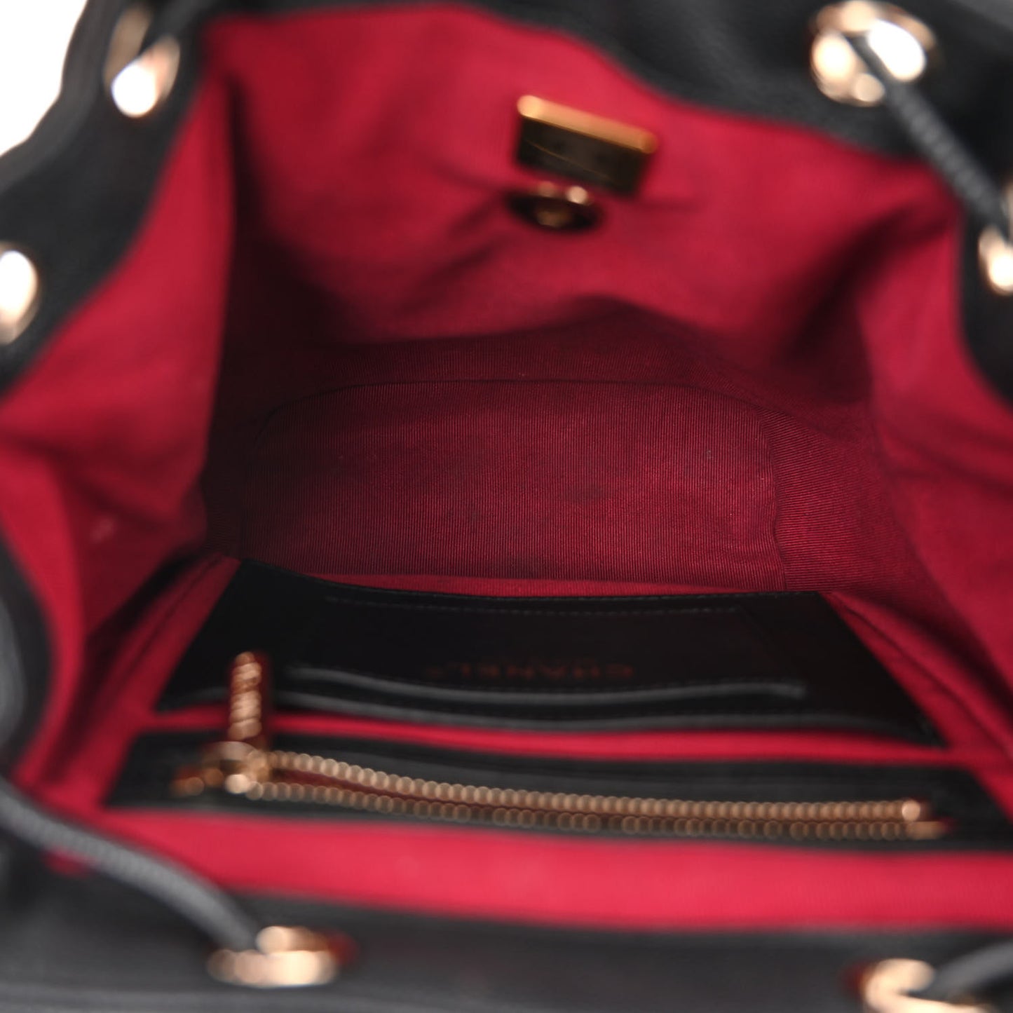 Caviar Quilted Mini Urban Spirit Backpack Black