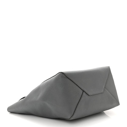 Celine Soft Grained Calfskin Small Belt Cabas Phantom Grey 4 of 10