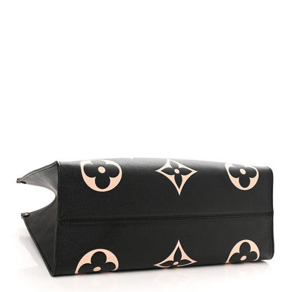 Louis Vuitton Empreinte Monogram Giant Onthego GM Black Beige 4 of 9