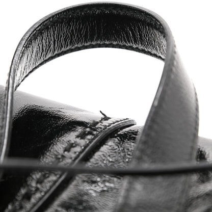 Saint Laurent Textured Patent Calfskin Medium Muse Black 20 of 20
