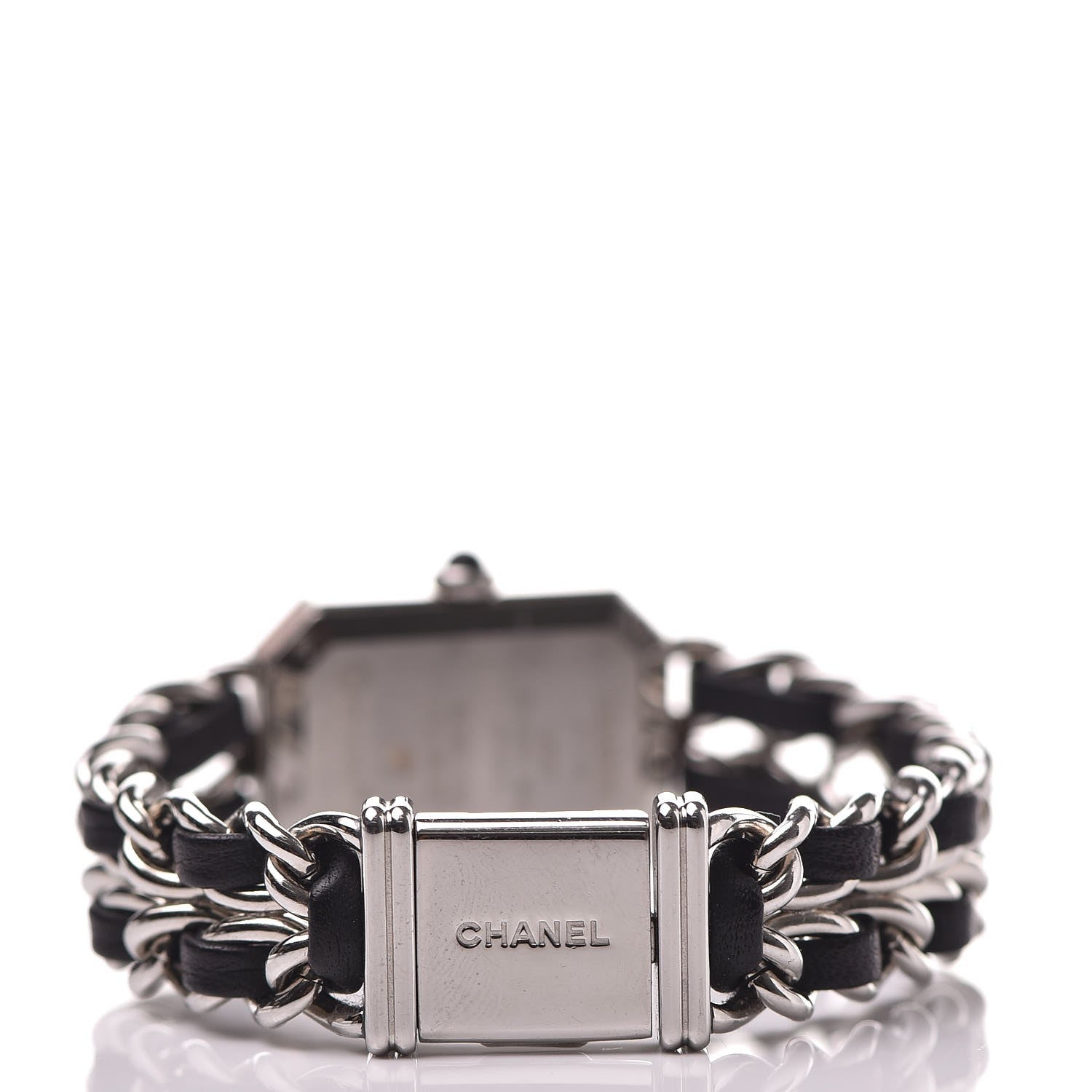 Chanel Stainless Steel Lambskin 20mm Chain Premiere Quartz Watch S 4 of 7