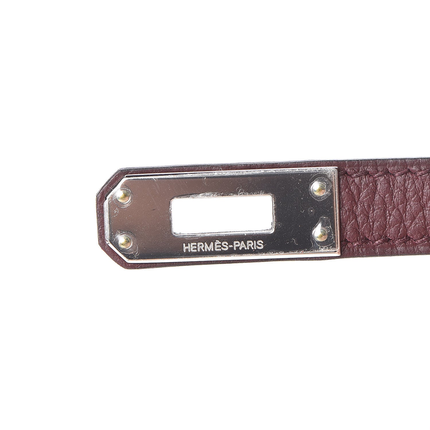 Hermes Togo Kelly Retourne 25 Bordeaux 29 of 37