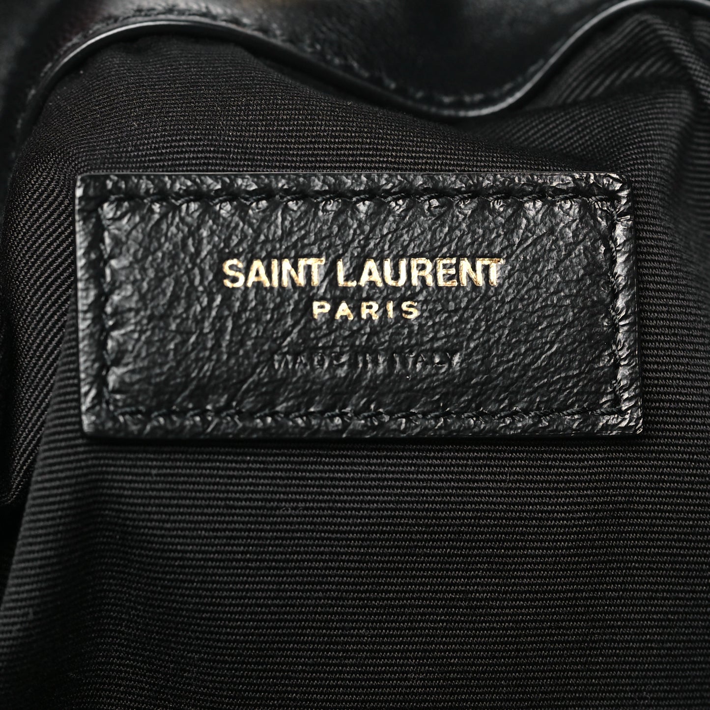 Lambskin Small Jamie Shopping Tote Black