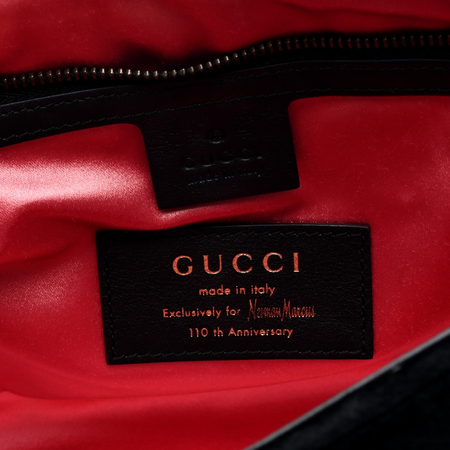 Gucci Velvet Matelasse Dragon Embroidered Medium GG Marmont Shoulder Bag Black 6 of 10