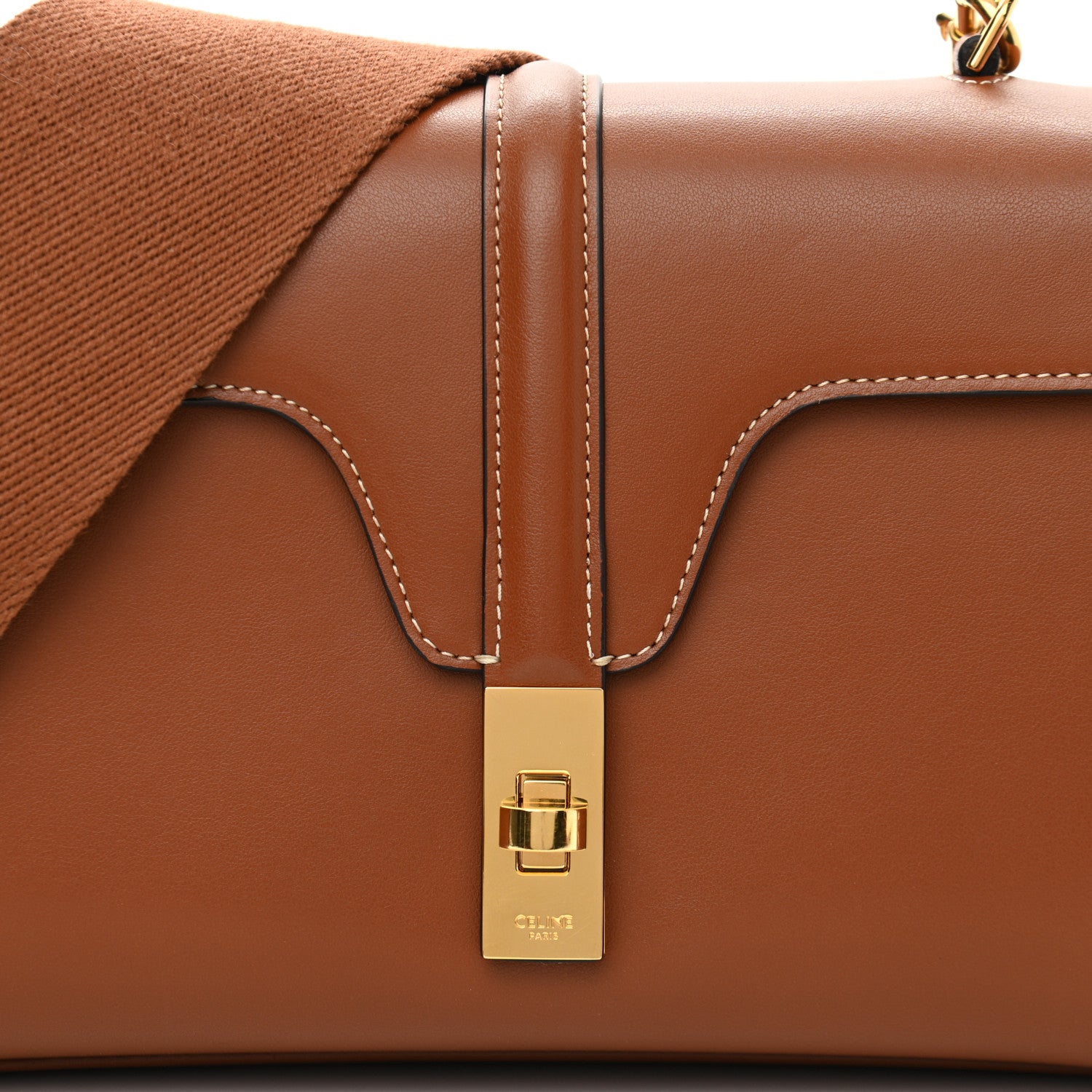 Celine Smooth Calfskin Teen 16 Crossbody Bag Soft Tan 9 of 13