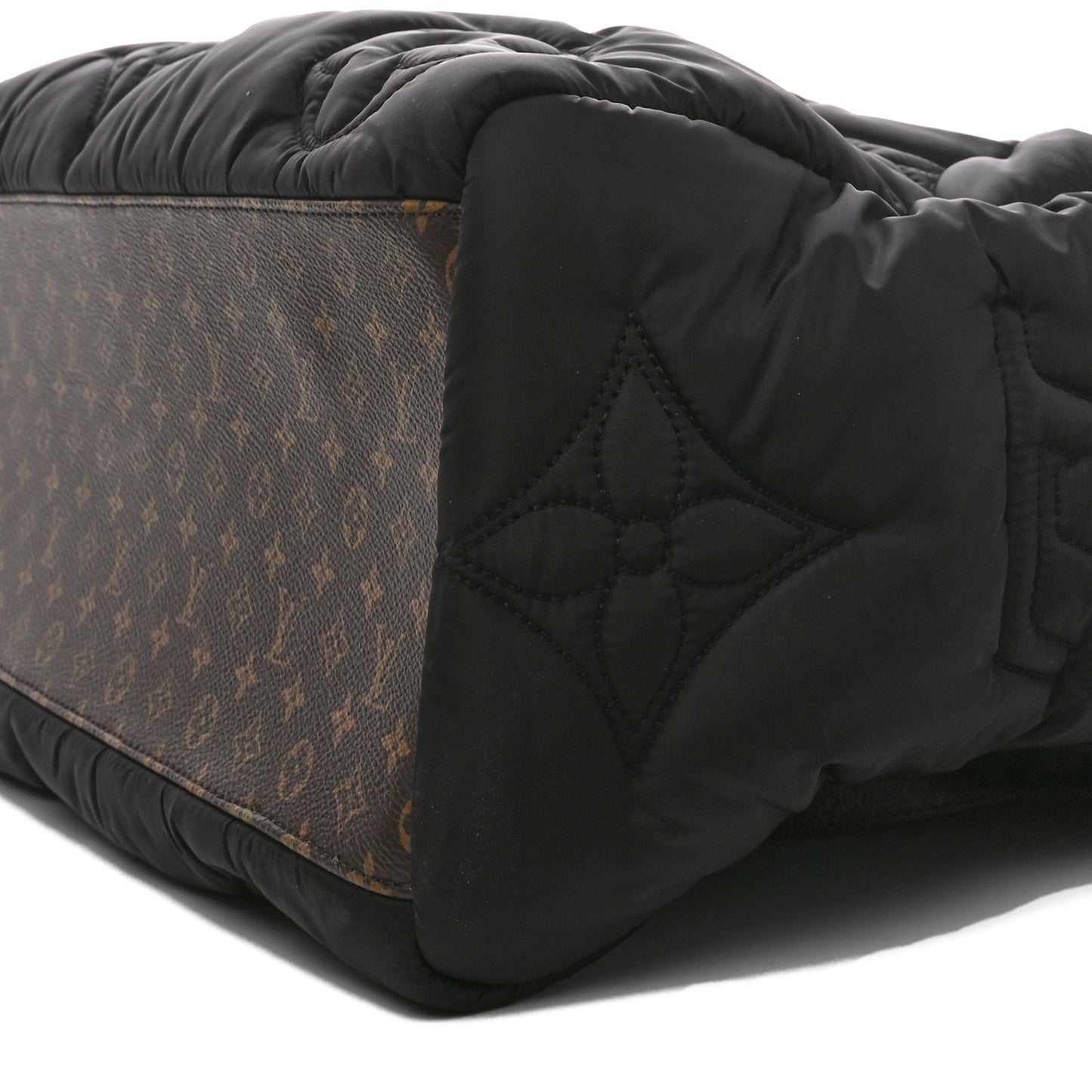 Econyl Monogram Pillow Giant Onthego GM Black