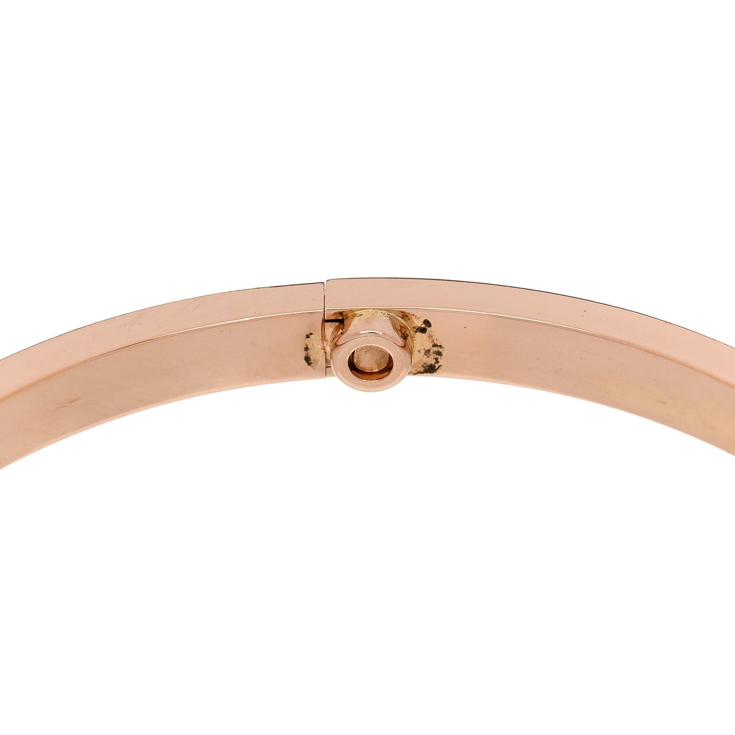 18K Pink Gold Small LOVE Bracelet 17