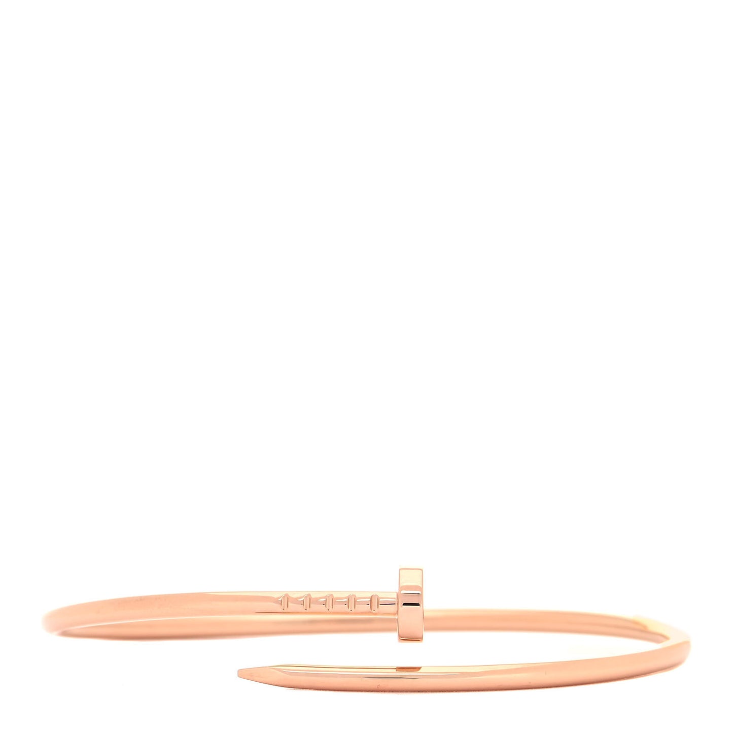 18K Pink Gold Small Juste Un Clou Bracelet 17