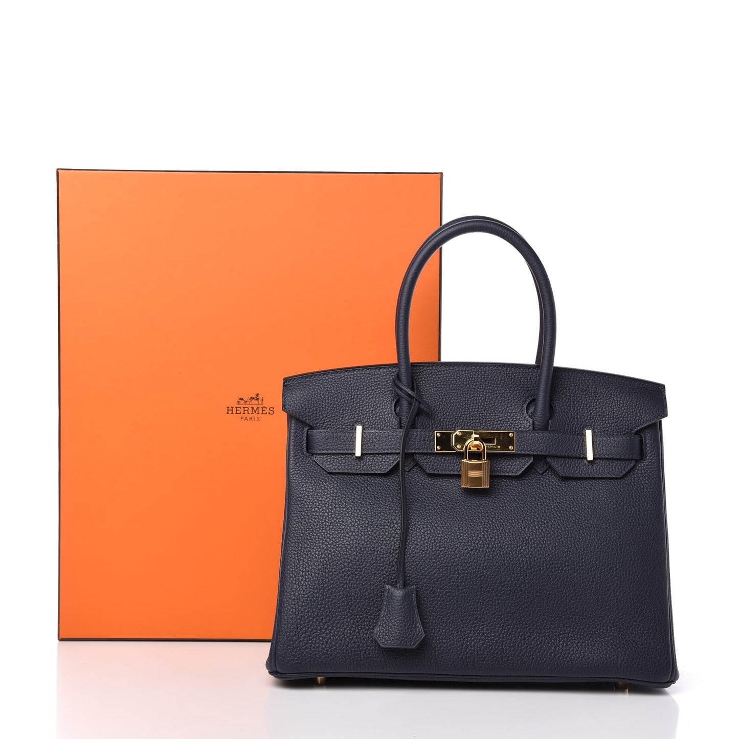 Togo Birkin 30 Bleu Nuit
