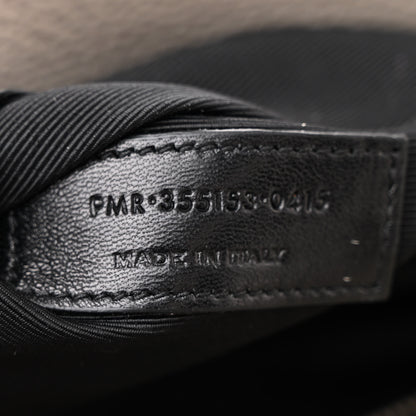 Saint Laurent Grained Calfskin Small Sac De Jour Dove White 8 of 15