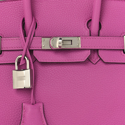 Hermes Togo Birkin 25 Magnolia 8 of 12