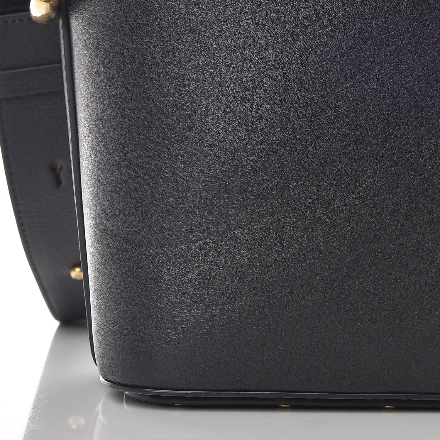 Chloe Smooth Calfskin Small Roy Bucket Bag Black 11 of 12
