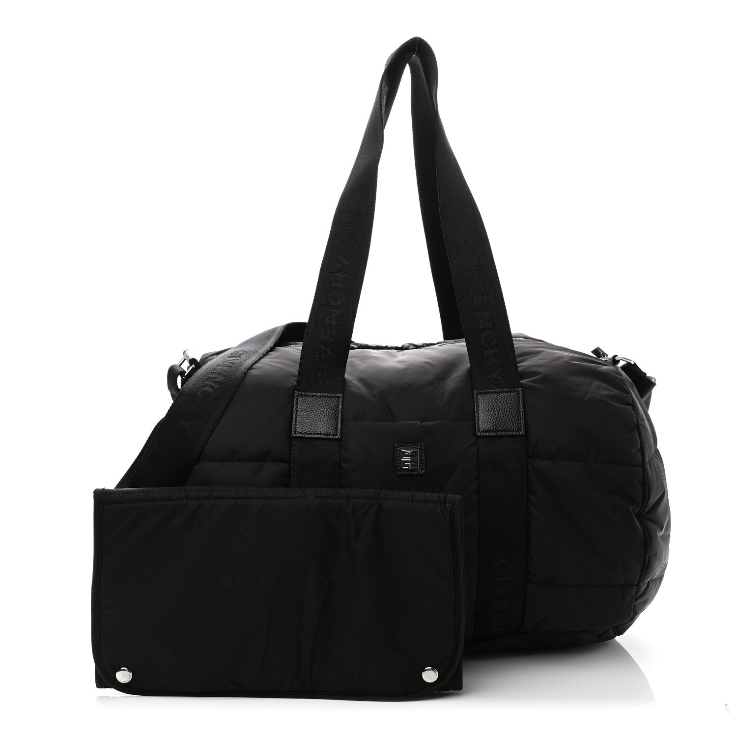 Givenchy Padded Nylon Logo Diaper Bag Black 3 of 11