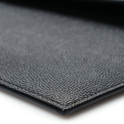 Saint Laurent Grain De Poudre Uptown Pouch Black 10 of 10