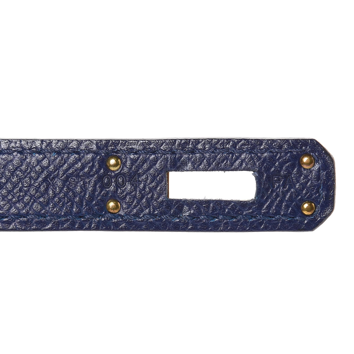 Hermes Epsom Kelly Cut Clutch Pochette Bleu Saphir 7 of 10
